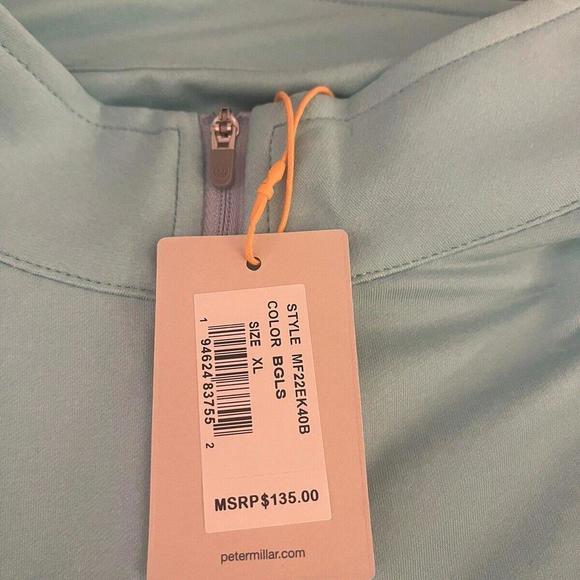 Peter Millar Perth Performance NWT 1/4 Zip Pullover Size XL MSRP $135 - Picture 5 of 5